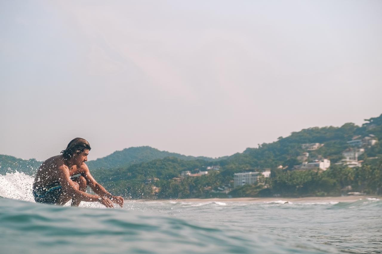 Women's longboard surf camp in Sayulita, Mexico